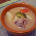 豚肉と里芋で、味噌が隠し味のあつあつ和風シチュー