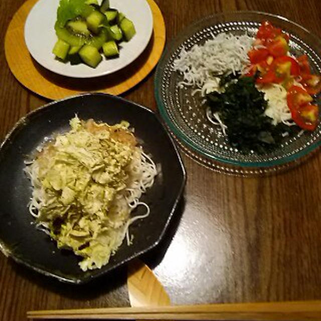 和洋素麺で夏を楽しむ食卓を