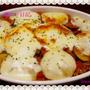カチョカヴァロのせ「ミートパスタ・グラタン」♪