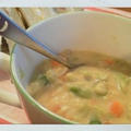 今朝ごはんは野菜スープ。 by いっちゃん♪さん