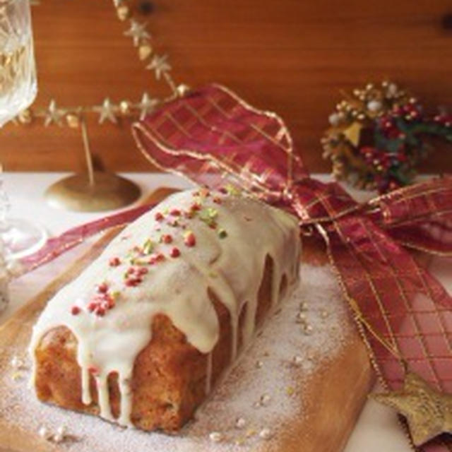 White X Mas Cake 洋ナシとラムレーズンのパウンドケーキ By Yuikaさん レシピブログ 料理ブログのレシピ満載
