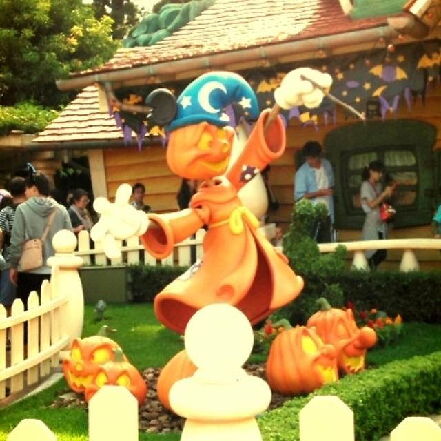 トゥーンタウンの撮影スポット～ハロウィン☆ディズニー