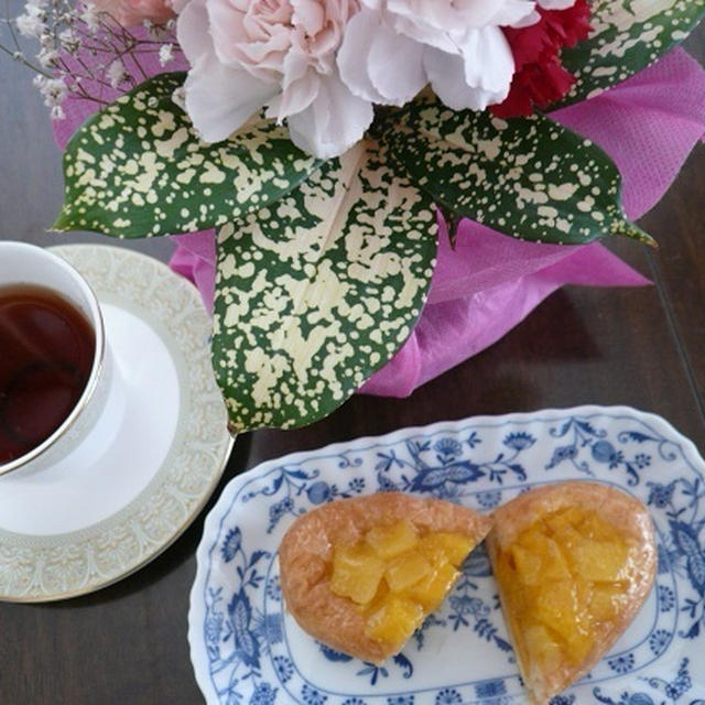 実家朝ごはんなう。