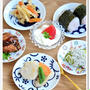 豆皿にのせてワンプレートの朝ごはん
