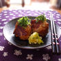 「肉巻き醤油だけ焼きおにぎり」