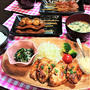 我が家で大人気の！【鶏むねガーリックオイマヨソテーde夕食】。と、最後の追い込み！？