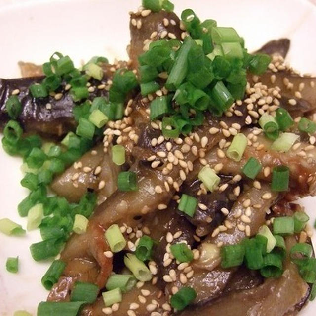 ナス焼きコチジャン炒め　と　鯖のカレー風味　ほか