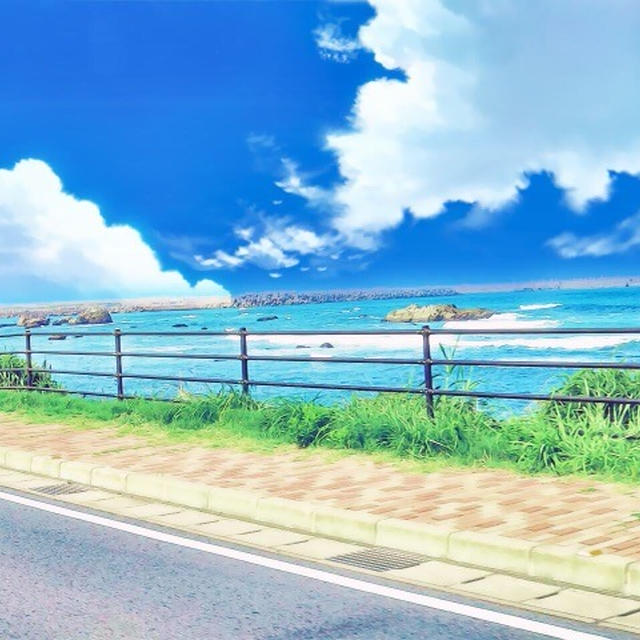 夏空がこいしくて…銚子の海ばーじょん♪