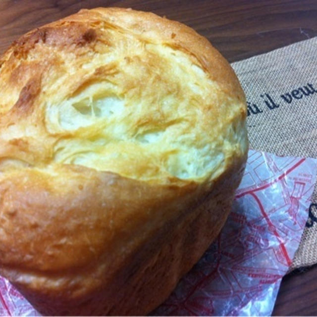 初体験にてびっくり！！！のゴハンパン　本当にできるんだね！　