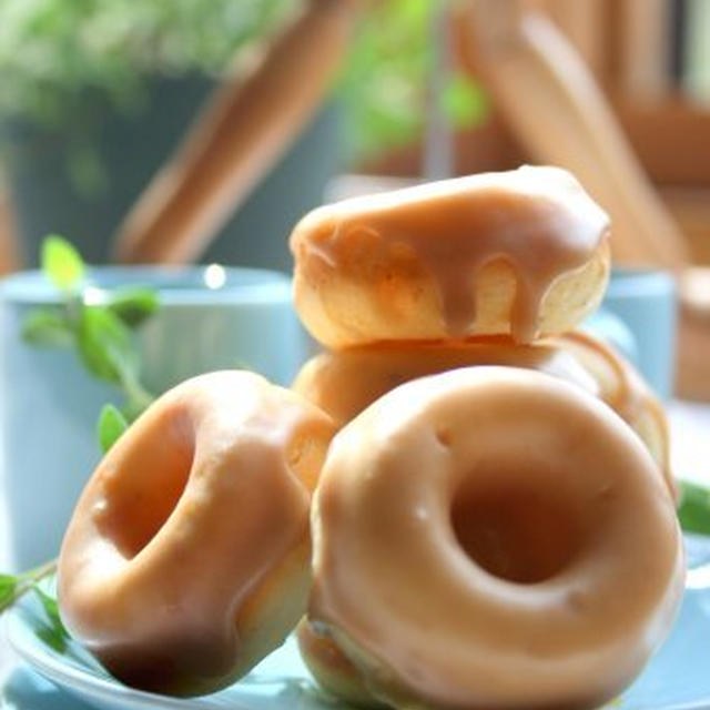 Maple Glazed Mini Doughnutsメープルグレーズミニドーナッツ