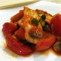 番茄魚片│中華風タイのトマト和え