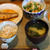 鯖の味噌煮　鶏胸肉とピーマンの炒め物