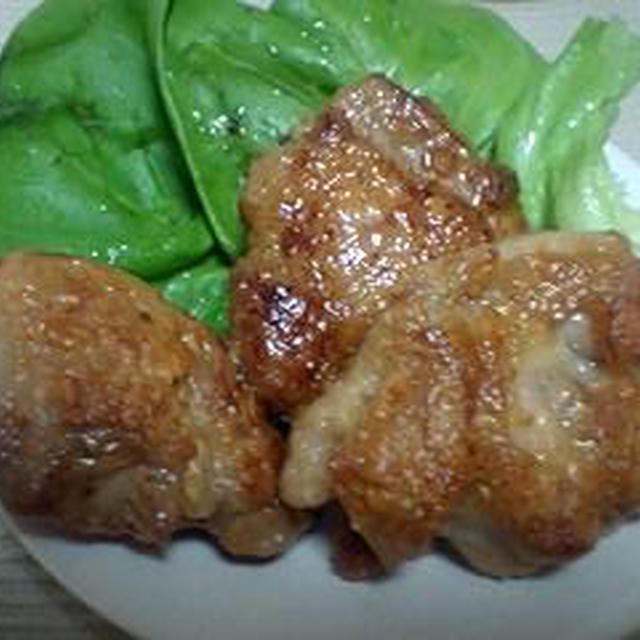 ガーリック醤油チキン