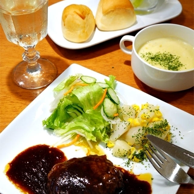 コストコcooking*プレミアムハンバーグ♪