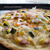 休日のおうちピザ。トマト味とカルボナーラ風。【レシピメモ】