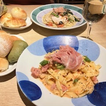 主人の誕生会 ランチ in 鎌倉パスタ～♪