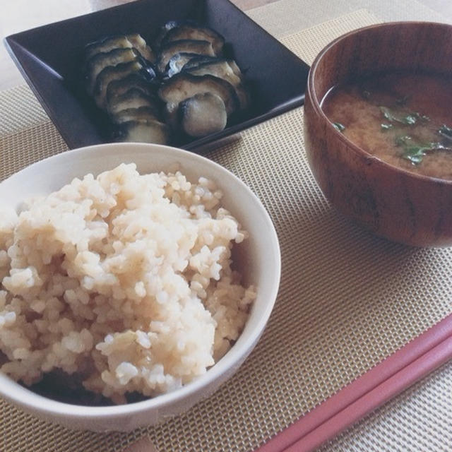 ＊玄米食始めました&週末のコト＊