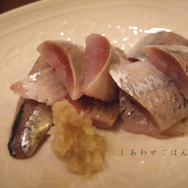 イワシのチーズパン粉焼き。