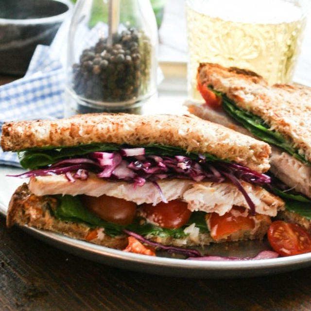 Smoked Trout Sandwichニジマス燻製サンド