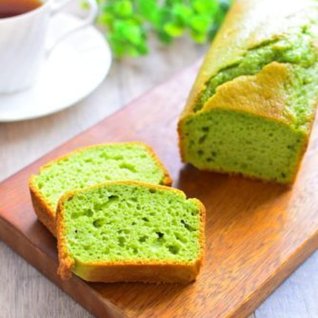 豆腐入り！？オリーブオイルの青汁パウンドケーキのレシピ