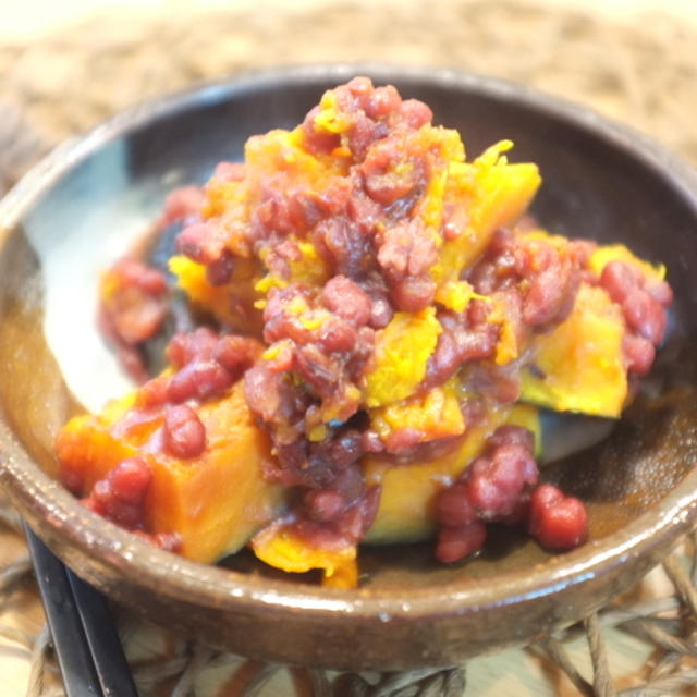 ☆今日は冬至☆『かぼちゃと小豆のいとこ煮』　昨日も休日ブランチ〜♡