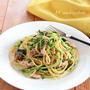 さんまと豆苗の和風パスタ♪豆苗レシピコンテスト
