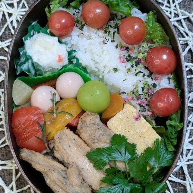 宇宙を感じたかも知れない～夫のお弁当８３