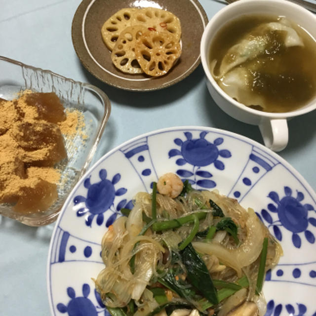 9月第4週の教室、手早く作る軽い中華