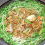 スパゲティで焼きそば！？