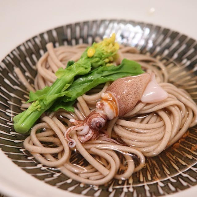 蕎麦と生ホタルイカの一つの食べ方 By ダーリンのつまさん レシピブログ 料理ブログのレシピ満載
