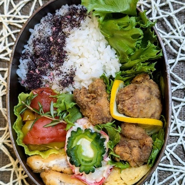ゴーヤね～夫のお弁当８５