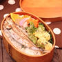 カフェ弁当☆　ししゃも弁当