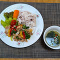 所用が続いてサボちゃった・・・牛肉とシロナのマヨポン炒め♪・・♪