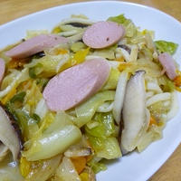 白だし焼うどん。