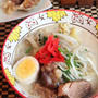 煮豚でとんこつラーメン