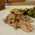 豚肉の塩ジャン和え