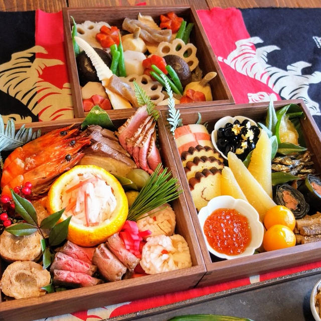 2020年お正月・お節とパスタ