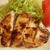 鶏胸肉の塩麹焼きと鶏もも肉のガーリックソテー