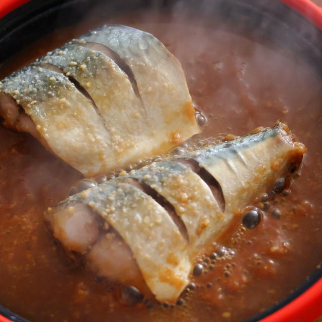 レンジメートプロで作る簡単【さばの味噌煮】