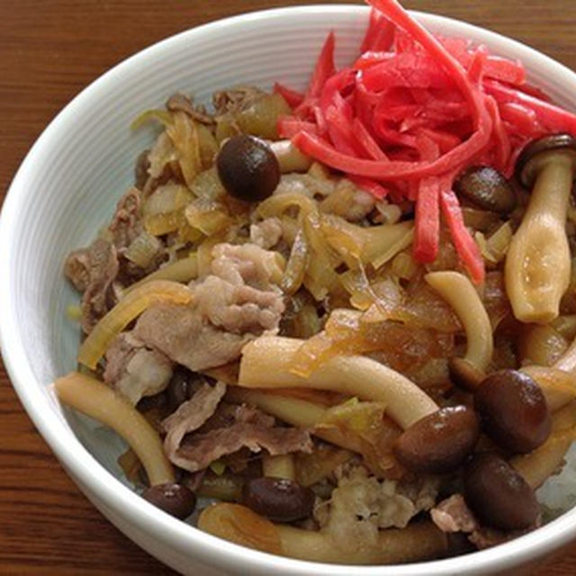 「中華風牛丼」のつもりが・・・