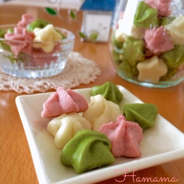 ひな祭りに♡3色の焼きチョコ