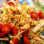 鼻洗浄に挑戦  ～ 蒸し鶏、キャベツとキムチの麺つゆ和え