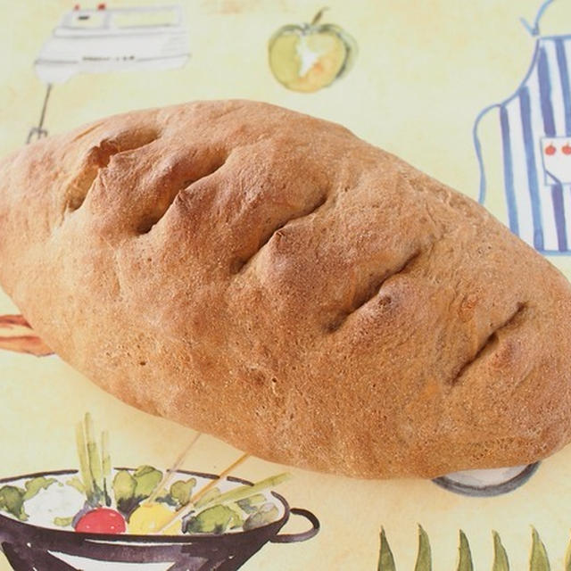 きな粉風味のもっちりパン。