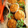 Carrot Walnut Muffins – veganにんじんくるみマフィン