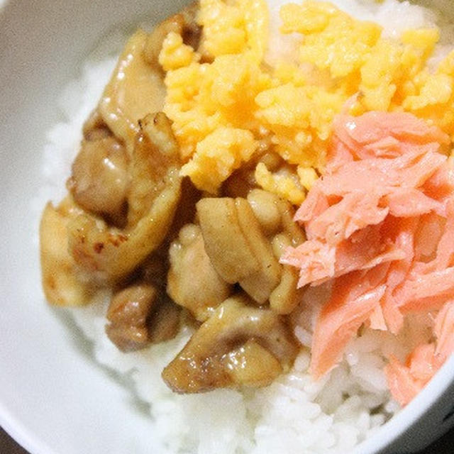 5月7日　　三色丼