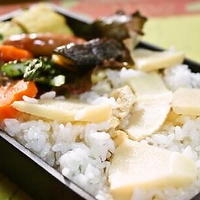 たけのこ酢飯和弁当