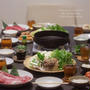 【献立】チーム新潟＋チームメキシコの大すき焼き大会。～肉団子野郎～