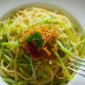 じゃことアスパラガスのパスタ