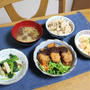鮭とめかぶの混ぜごはんとみそ牛かつとじゃがいものキムチマヨネーズ和えでうちごはん（レシピ付）