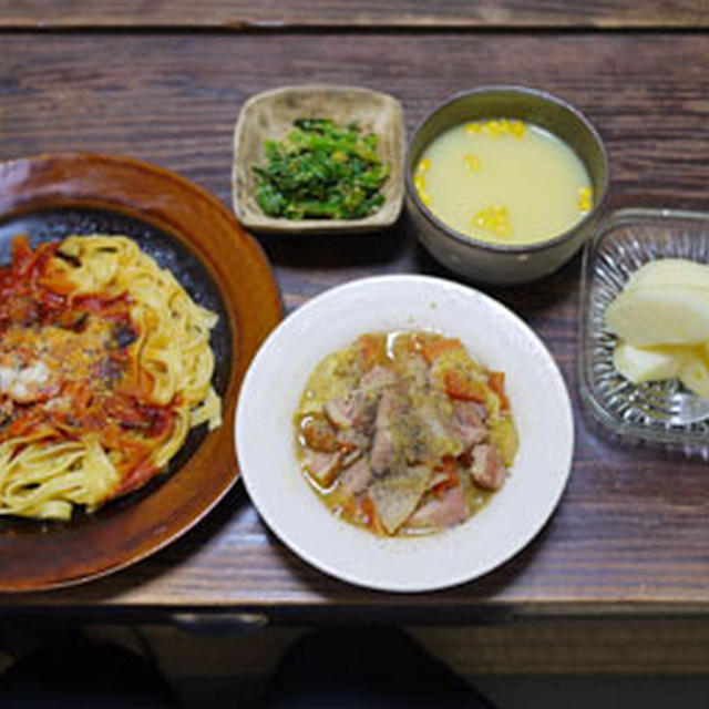白菜とベーコンのくたくた煮